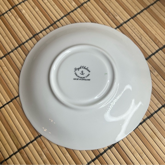 VTG Royal Chelsea Tea Cup Saucer Open Sugar Set 382A England Bone China **READ** - Picture 7 of 16